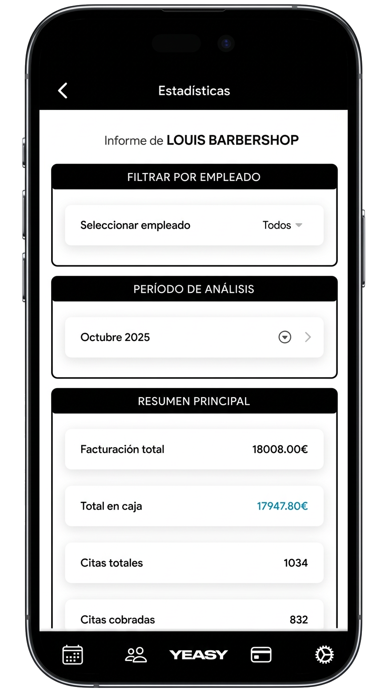 Estadísticas y analítica